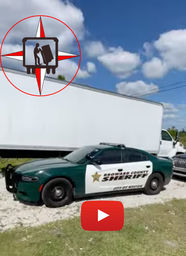 We Move a Lot of Gun Safes for Police Officers